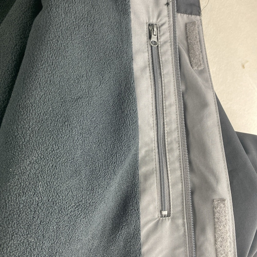 Magellan Outdoors MENS Med BLK/Gray Jacket FLEECE LINED ZIp H20 RESISTANT READ - Picture 10 of 16